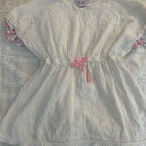 Tommy Bahama White and Pink Kids Top